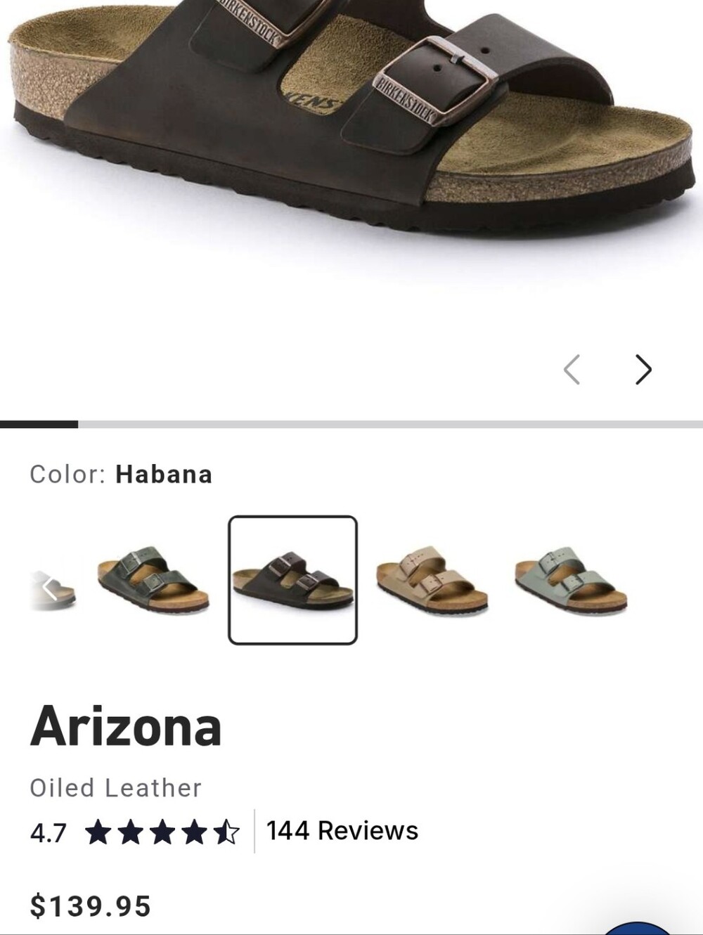 Birkenstock 42 Arizona Habana Regular Fit Men 9 Women 11 Oiled Leather Sandals - Picture 8 of 8